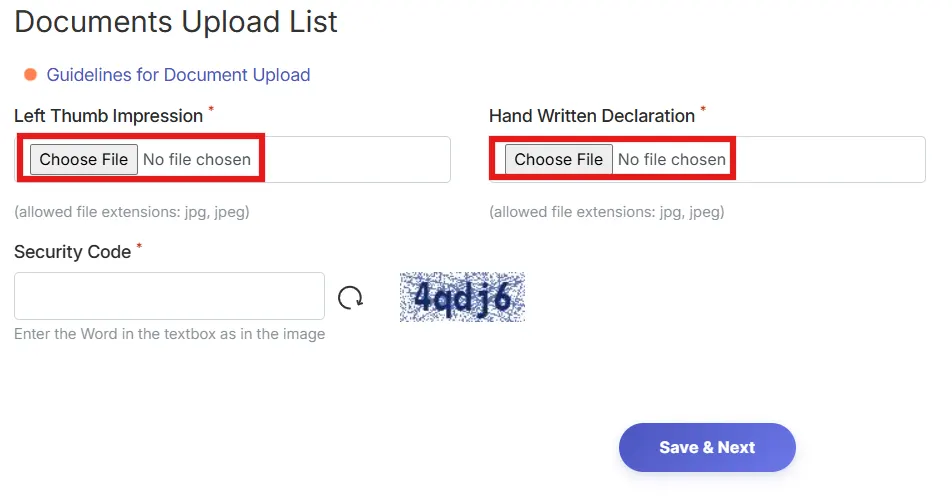 How to apply PFRDA Grade A online Step 14
