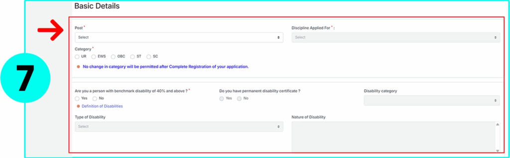 How to Apply Online for NABARD Grade A 2025 Exam Step 7