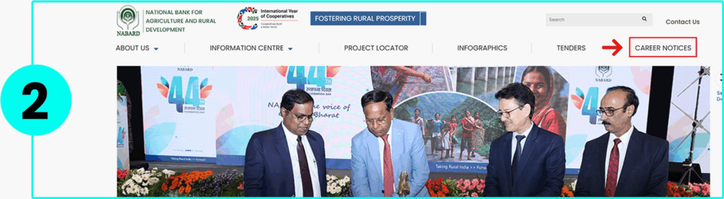 How to Apply Online for NABARD Grade A 2025 Exam Step 2