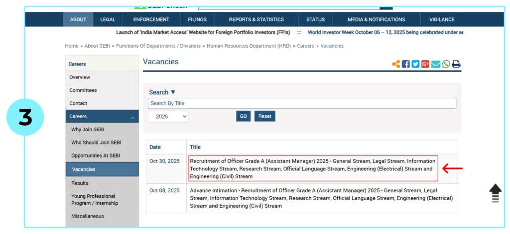 How to complete SEBI Grade A Registration and apply online - Step 3