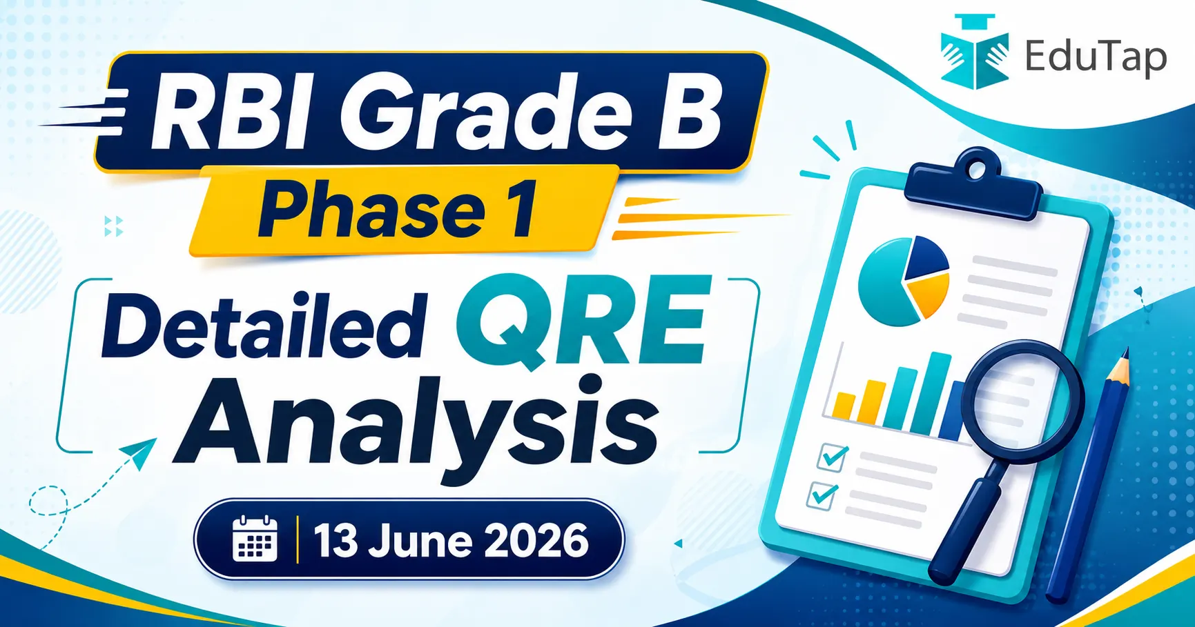 Detailed QRE Analysis of RBI Grade B Phase 1 2026 Exam