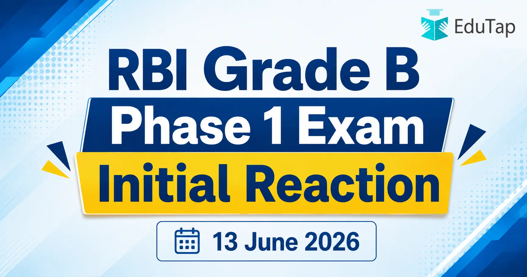 RBI Grade B Phase 1 Exam Analysis 2026 Initial Reaction