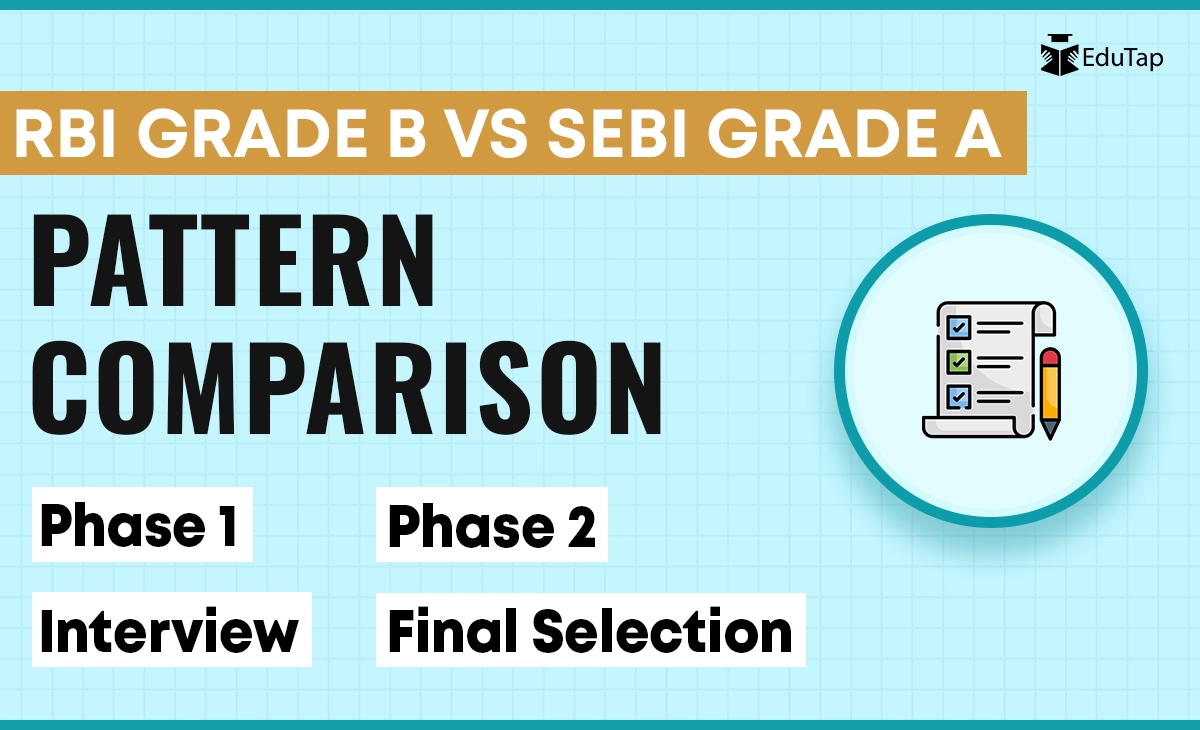 RBI Grade B vs SEBI Grade A Pattern Comparison