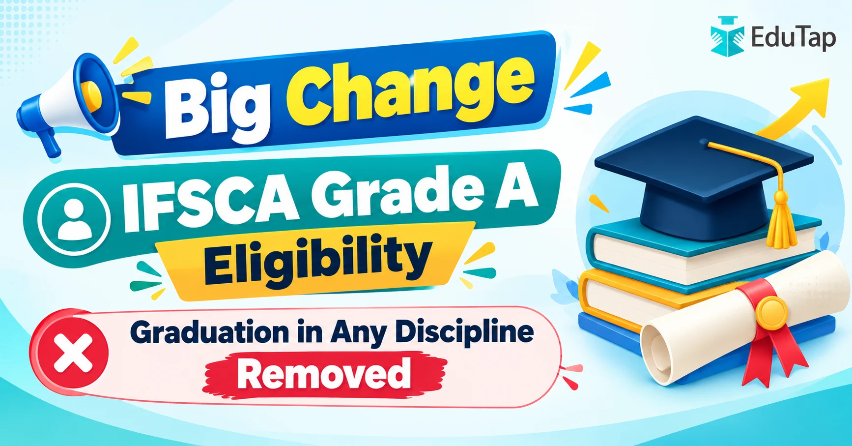 Big IFSCA Grade A Eligibility Change 2026 Graduation in Any Discipline Removed